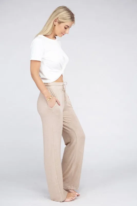 COZY TERRY LOUNGE PANTS