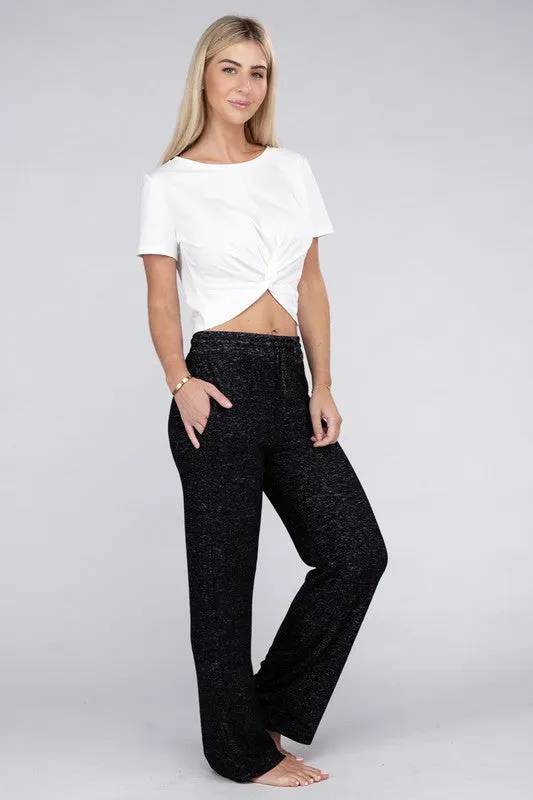 COZY TERRY LOUNGE PANTS