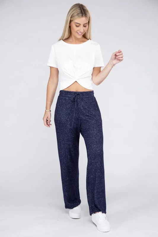 COZY TERRY LOUNGE PANTS