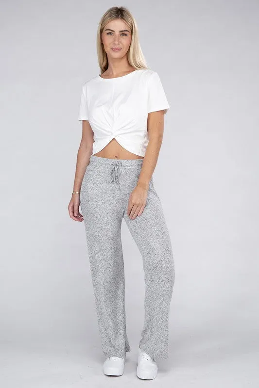 COZY TERRY LOUNGE PANTS