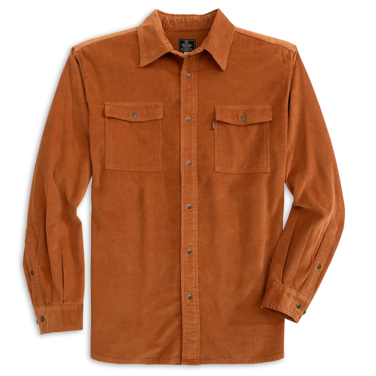 Darden Corduroy Shirt: Rust