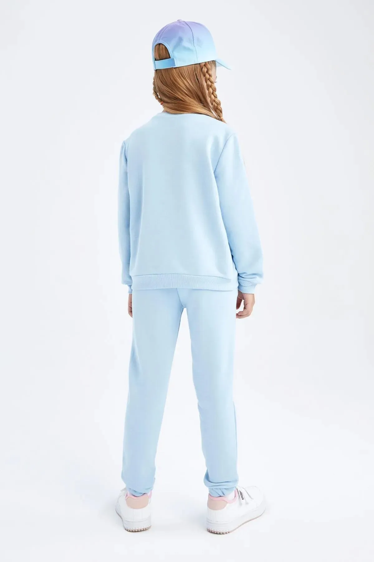 Defacto Girl's Blue School Sweatpants