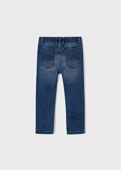 Denim joggers for boy