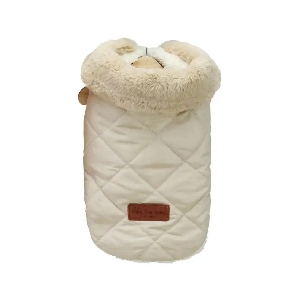 Dog Vest w/ Fur-Lined - Dog & Cat Apparel