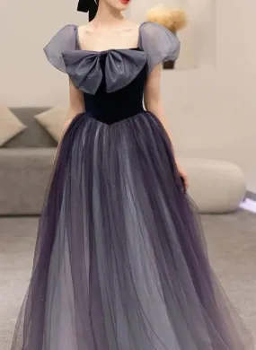 Dreamy Princess Puff Sleeves Prom Dress