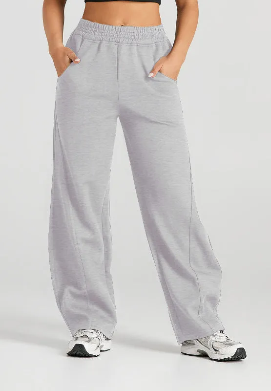 Elastic Waist Sweatpants with Pockets