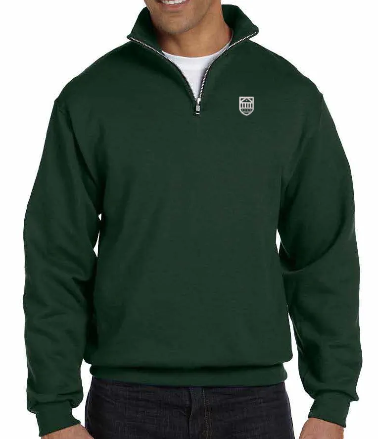 Embroidered Quarter-Zip