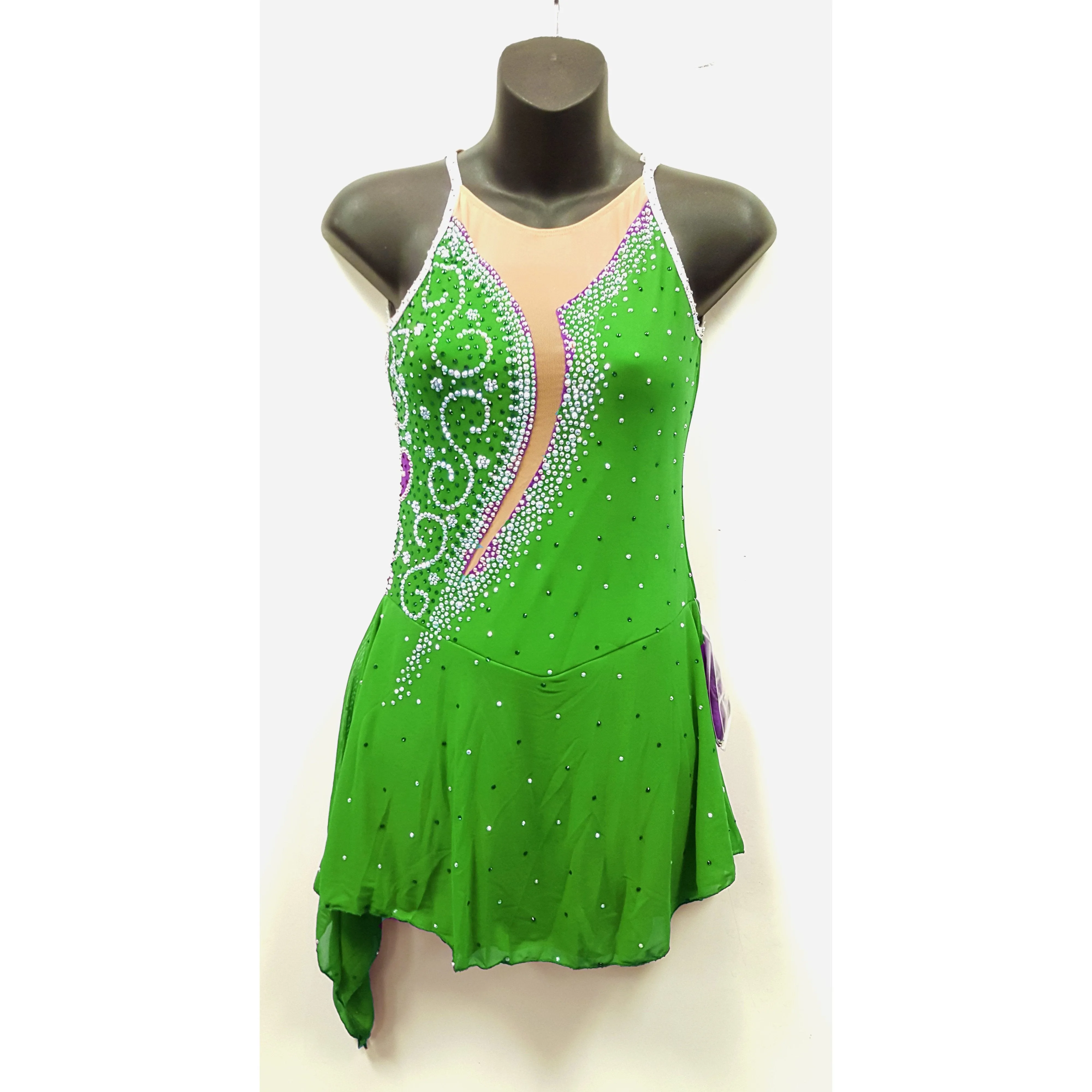 Figure Skating Dress - 100's Preciosa Tchech Crystals (SU150)