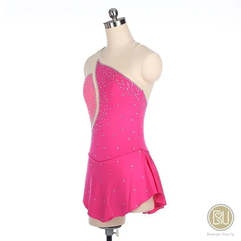 Figure Skating Dress Sleeveless Available in 10 Colors