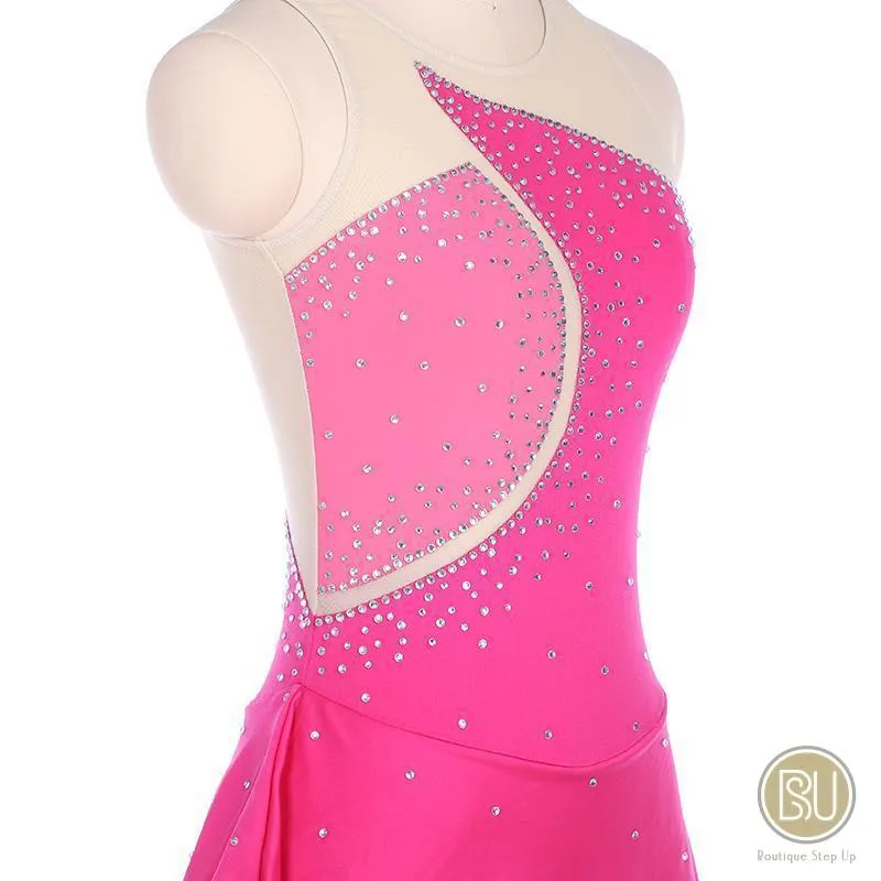 Figure Skating Dress Sleeveless Available in 10 Colors