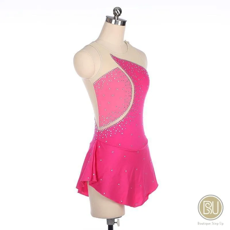 Figure Skating Dress Sleeveless Available in 10 Colors