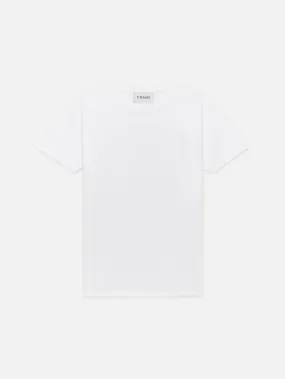 FRAME Logo Tee -- Blanc