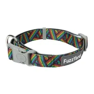 FuzzYard | Rainbow Northcote - Dog Collar