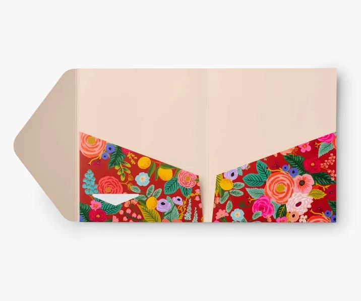 Garden Party Pocket Folder Set