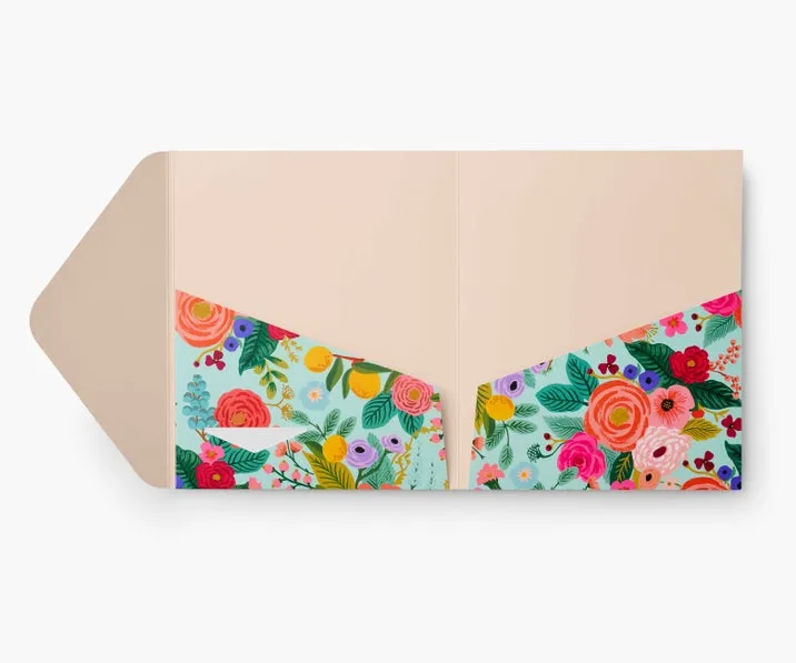 Garden Party Pocket Folder Set