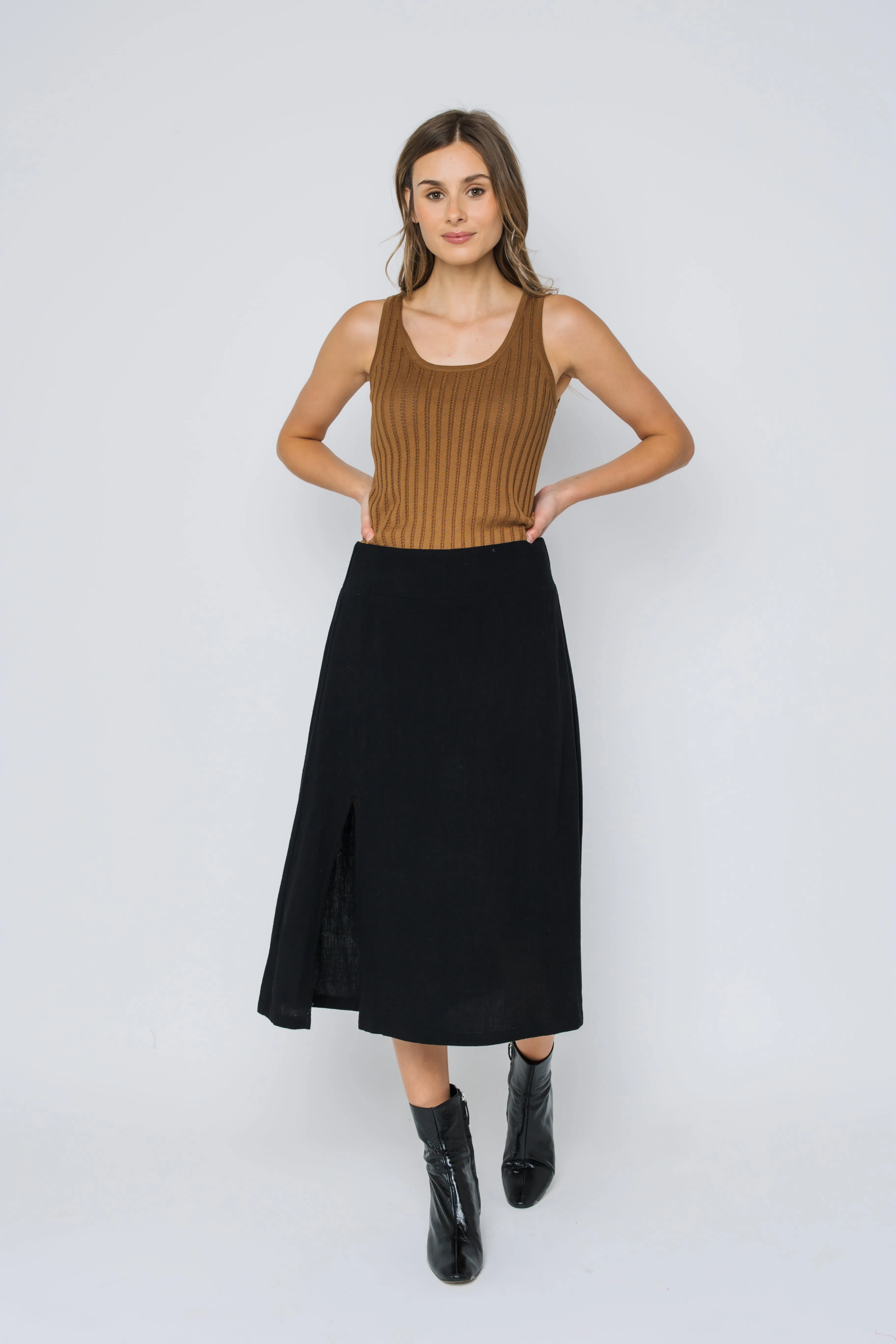 Georgia-Midi Skirt