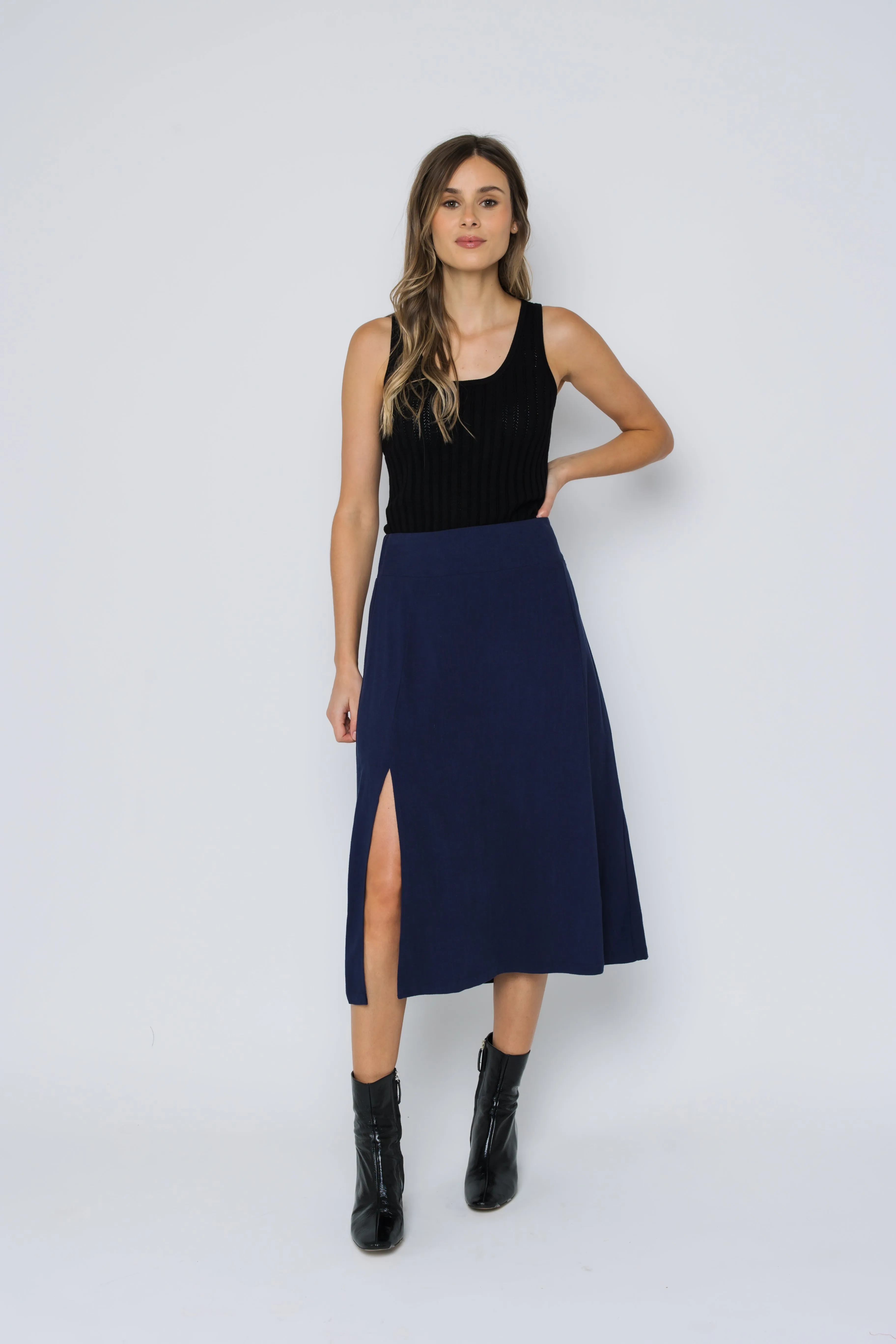 Georgia-Midi Skirt