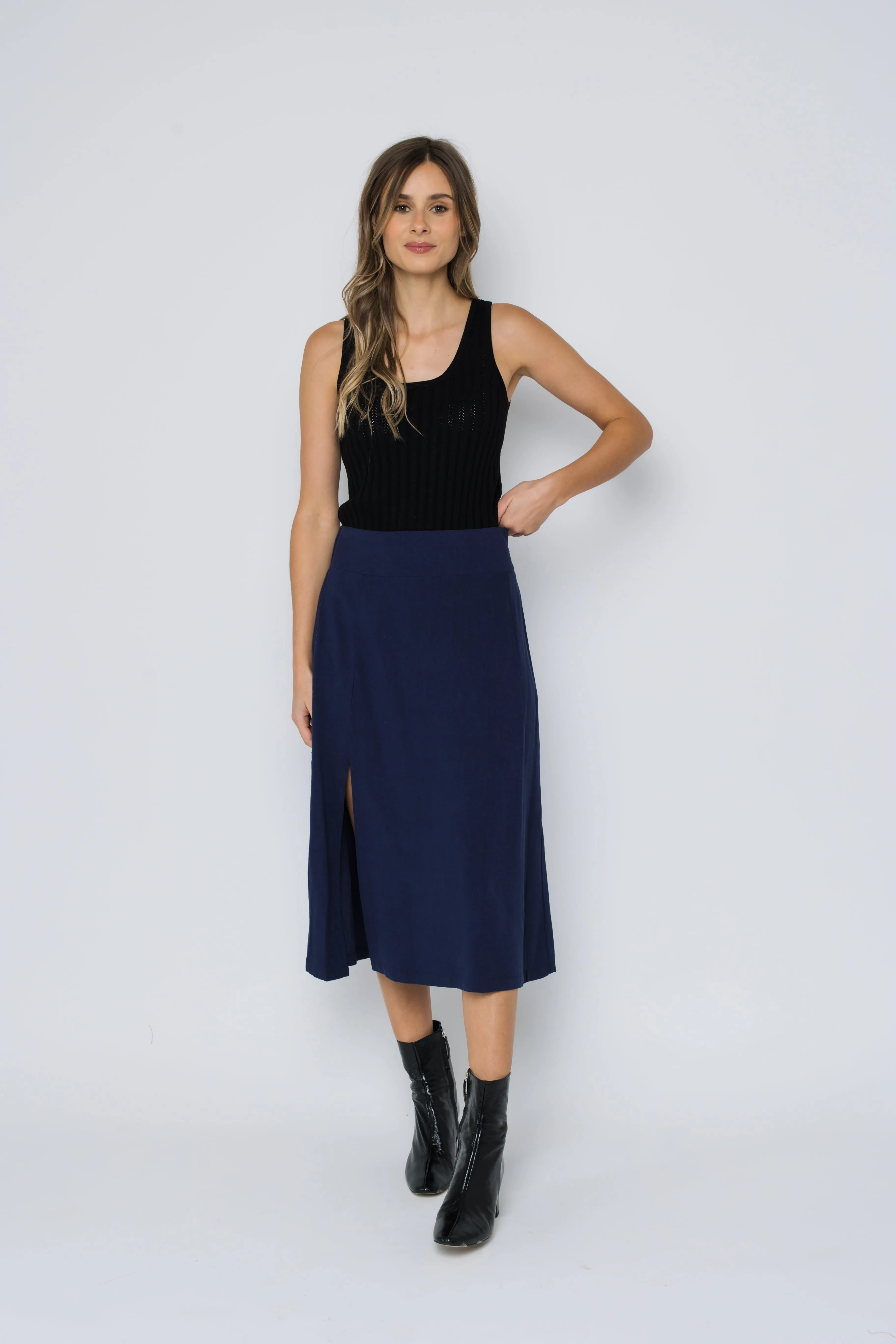 Georgia-Midi Skirt