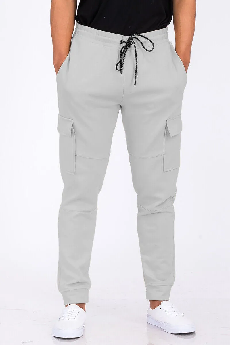 Grey Cargo Jogger Sweats