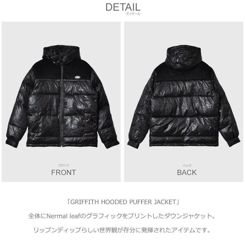 GRIFFITH HOODED PUFFER JACKET RND8005 ダウンジャケット 返品無料 当日出荷