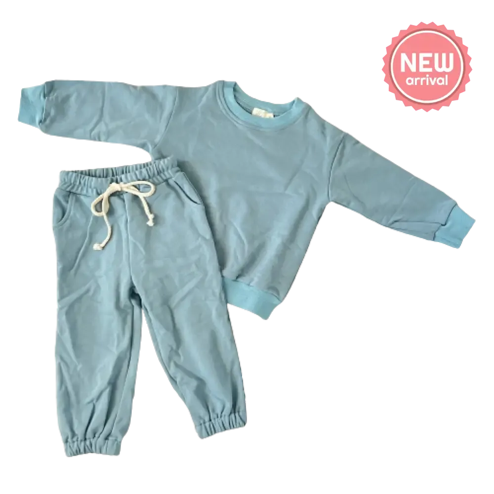 Hampton James Unisex Jogger Set - Slate Blue - PREORDER