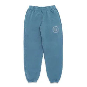 Hidden Core Logo Sea Ink Sweatpants