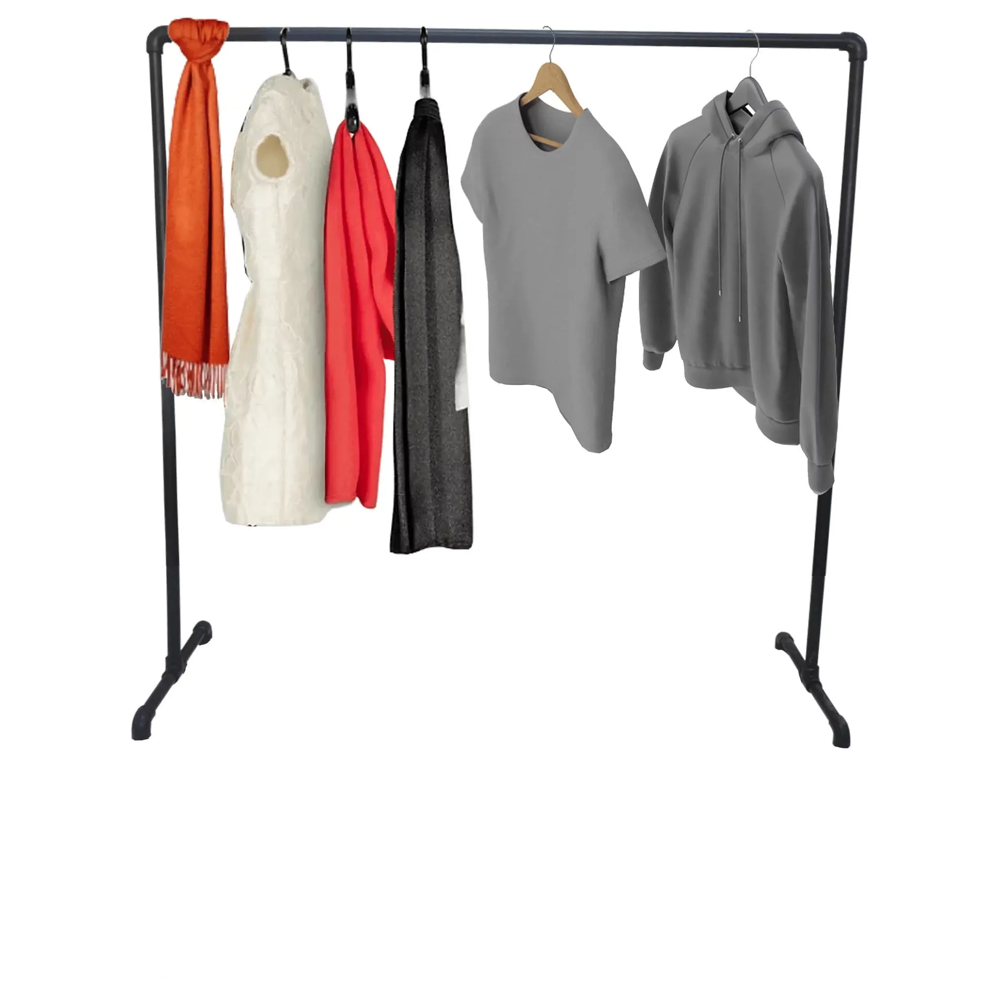 Industrial Pipe Child Garment Racks 106(L)X108CM(H)