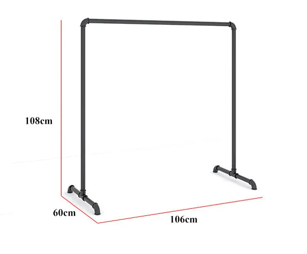 Industrial Pipe Child Garment Racks 106(L)X108CM(H)