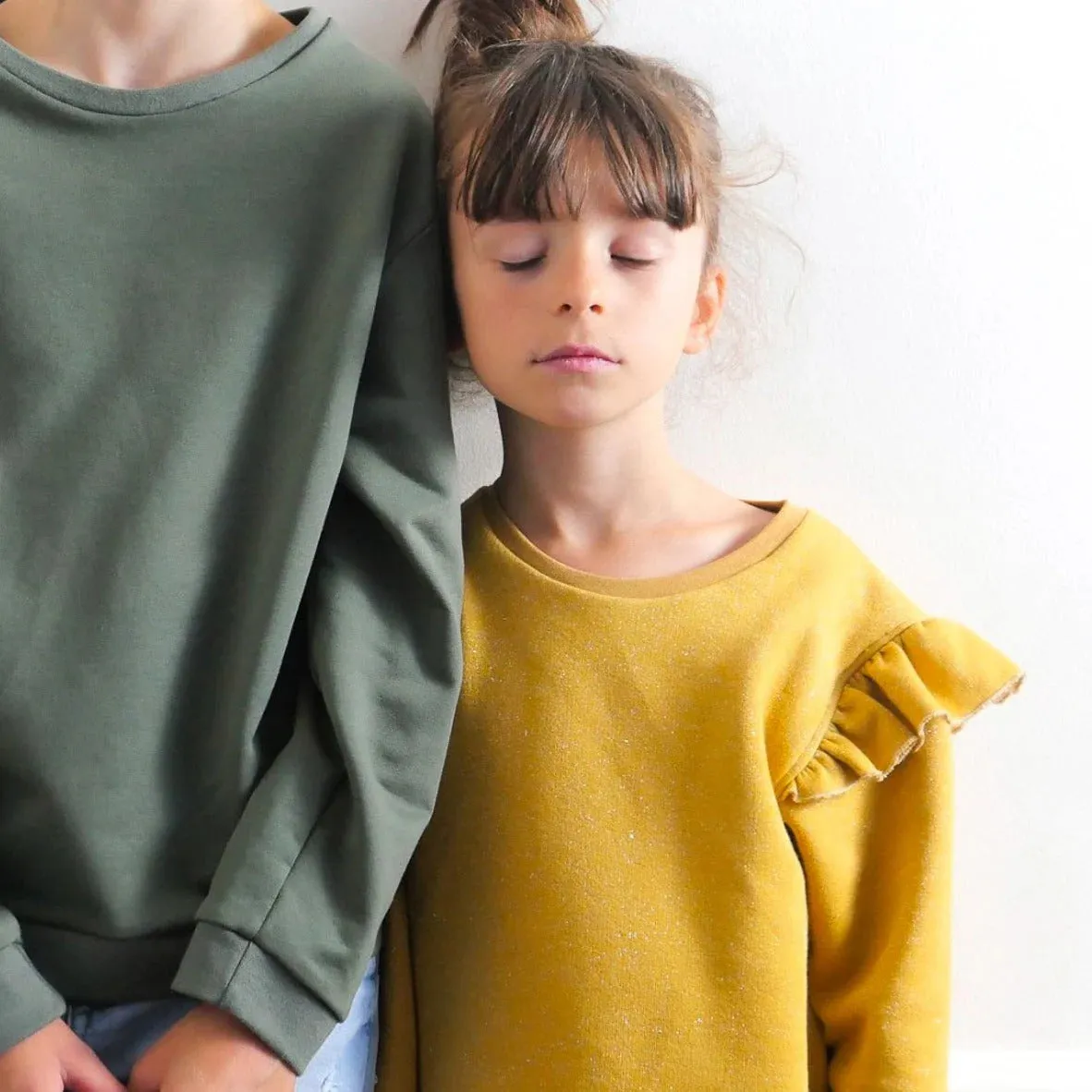 Jasmin Sweatshirt/Dress - Kids - Sewing Pattern | Ikatee