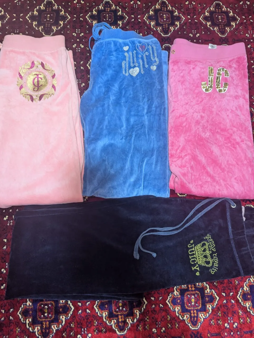 Juicy couture bottoms pants 15 pieces