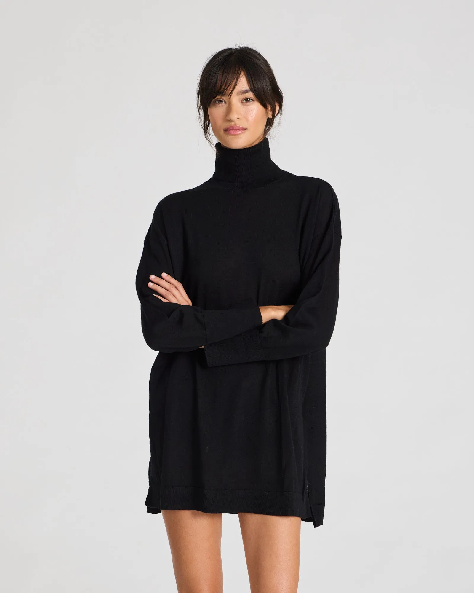 Julie Merino Turtleneck - Black