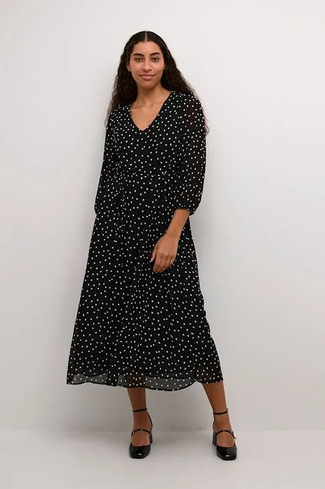 KAFFE SALLY DRESS - POLKA DOT