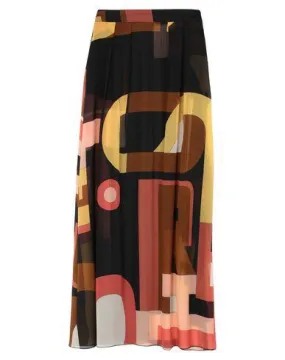 L' Autre Chose Women Long skirt Brown 6 UK