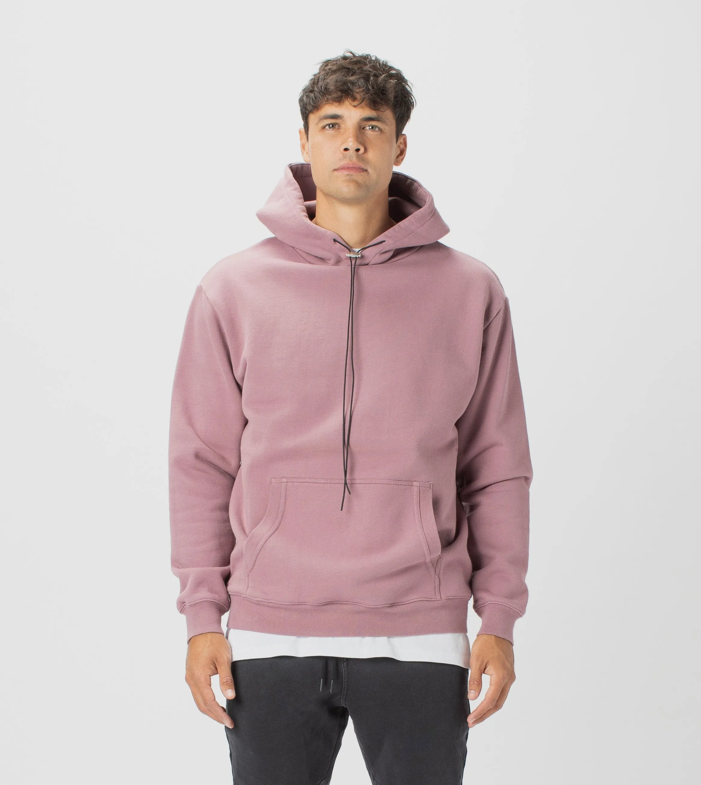 Lowgo Hood Sweat Dk Musk