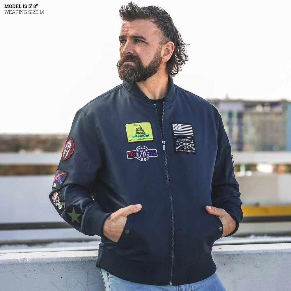 Men's Classified Bomber Jacket - Navy