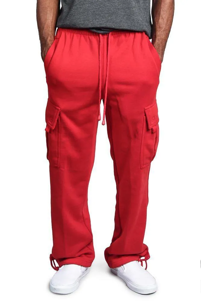 Men's Drawstring Solid Color Trousers 38427740YM