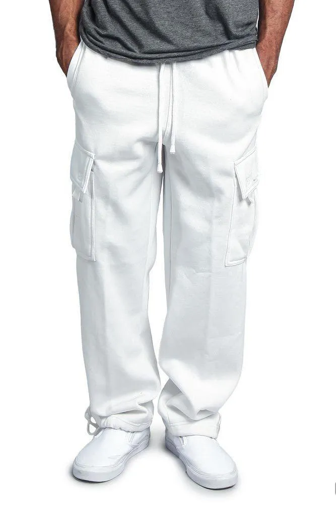 Men's Drawstring Solid Color Trousers 38427740YM