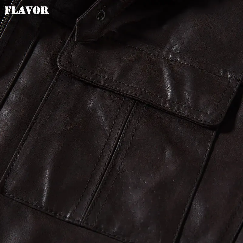 Men's Real Leather Jacket