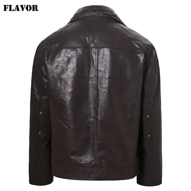 Men's Real Leather Jacket