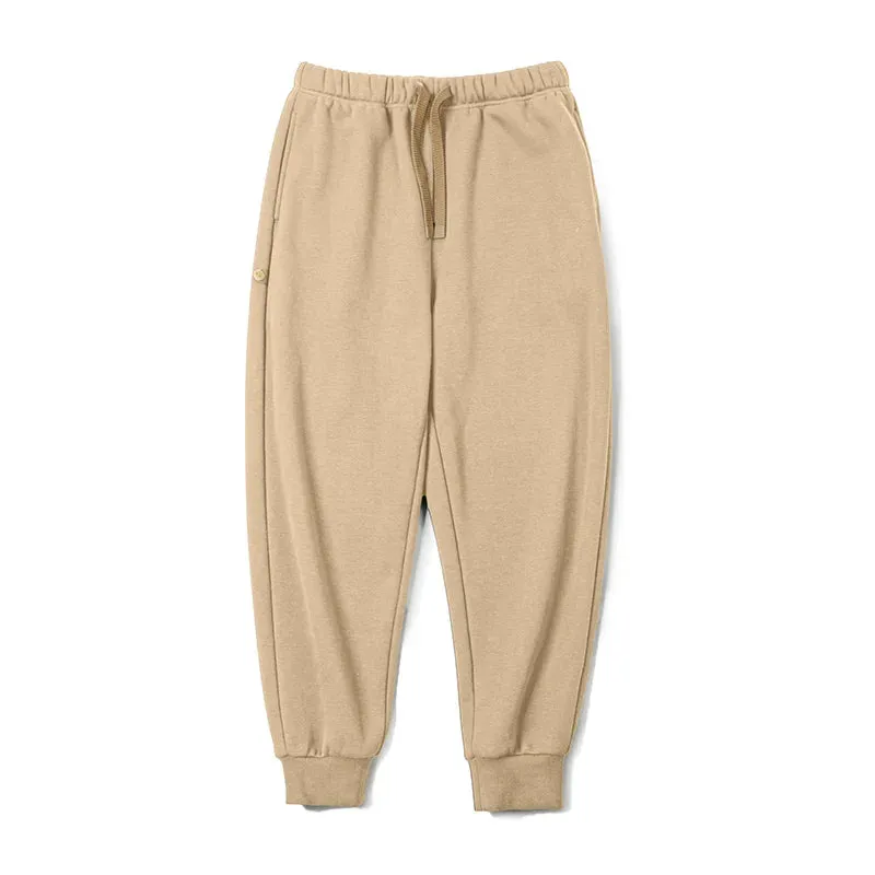 Men's Retro Navajo Drawstring Sweatpants - Heavyweight Padded Sports Trousers