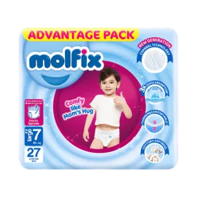 Molfix Pants XX-large 19 kg 7 27pcs