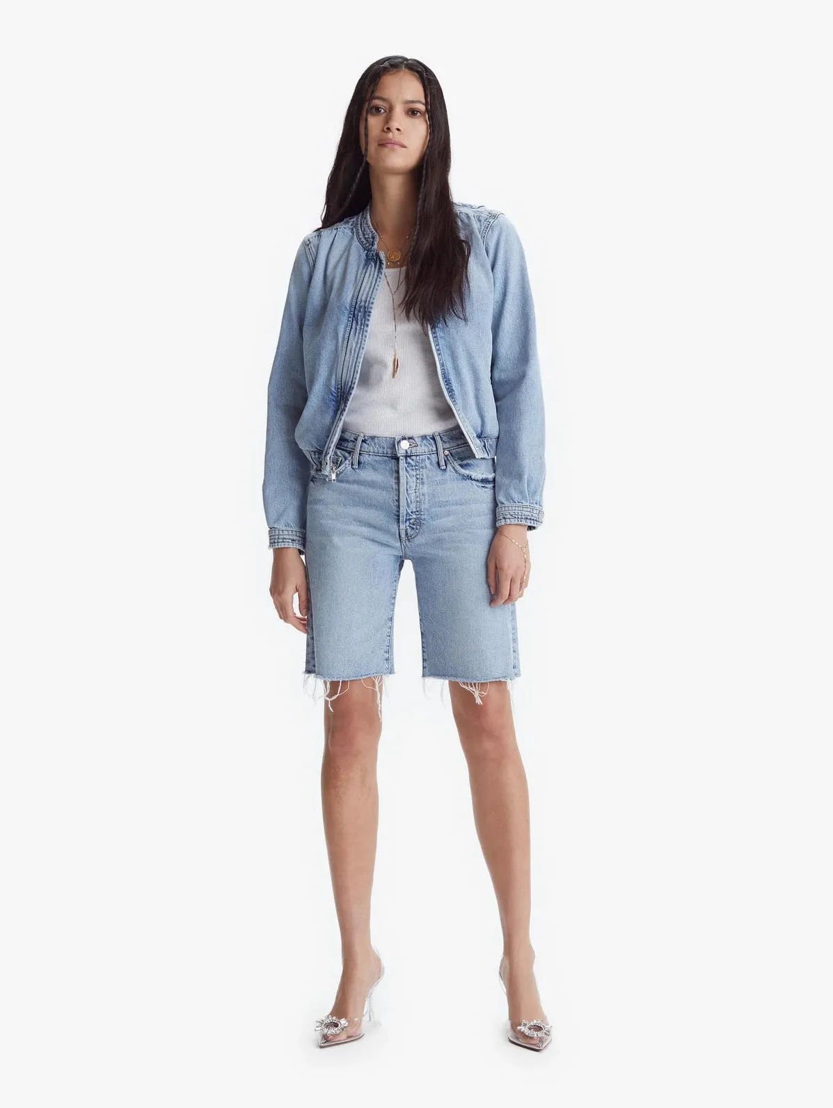 Mother Denim - The Quad Bomber Jacket in Win Some, Lose Some