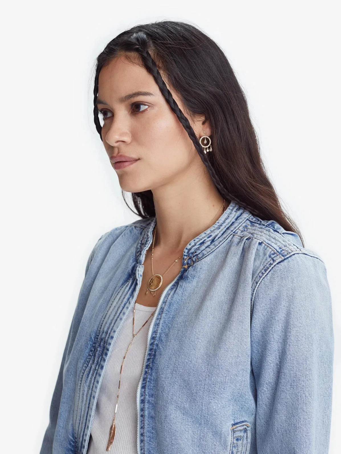 Mother Denim - The Quad Bomber Jacket in Win Some, Lose Some