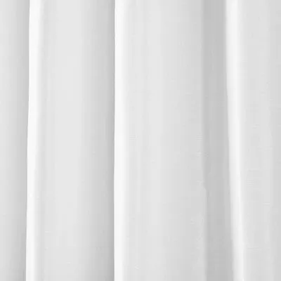 New - 108"x54" Venetian Window Curtain Panels White - Lush Décor