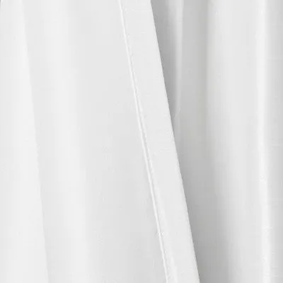 New - 108"x54" Venetian Window Curtain Panels White - Lush Décor