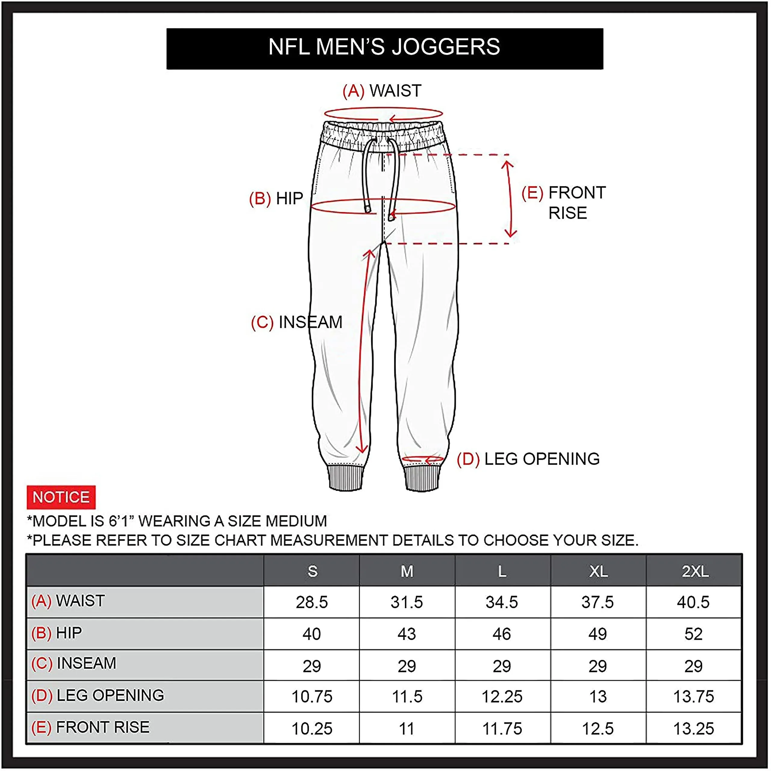 NFL Official Adults Super Soft Game Day Jogger Sweatpants - Unisex|Detroit Lions