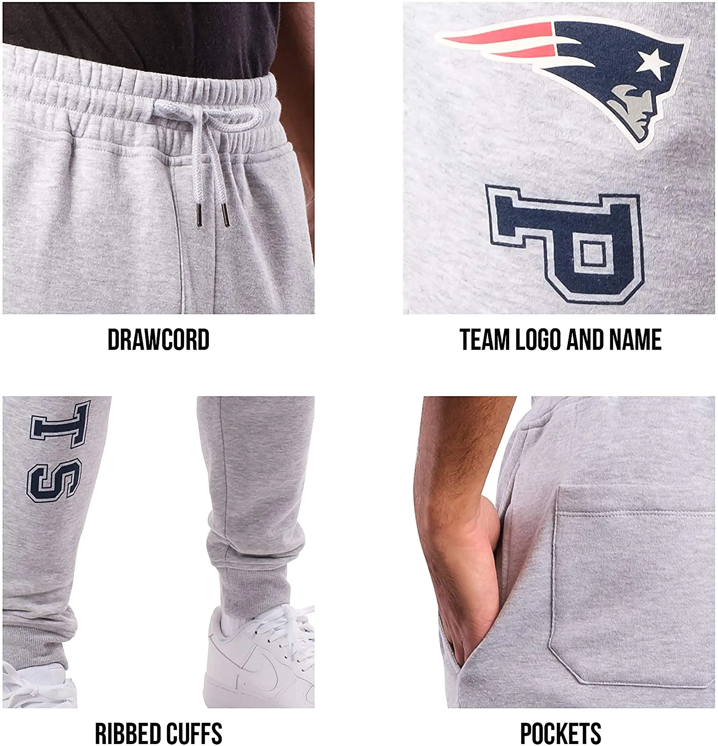 NFL Official Adults Super Soft Game Day Jogger Sweatpants - Unisex|Detroit Lions