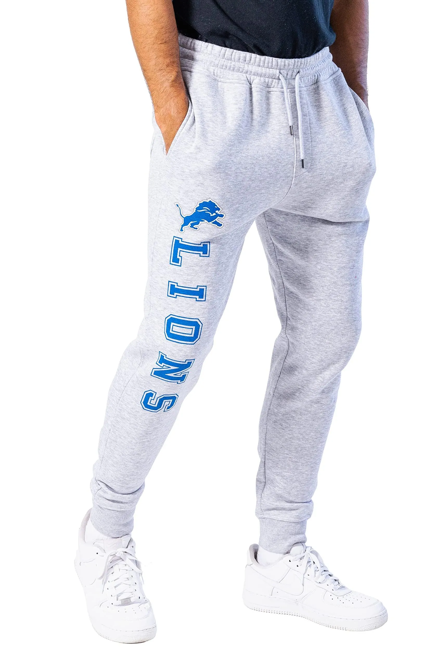 NFL Official Adults Super Soft Game Day Jogger Sweatpants - Unisex|Detroit Lions