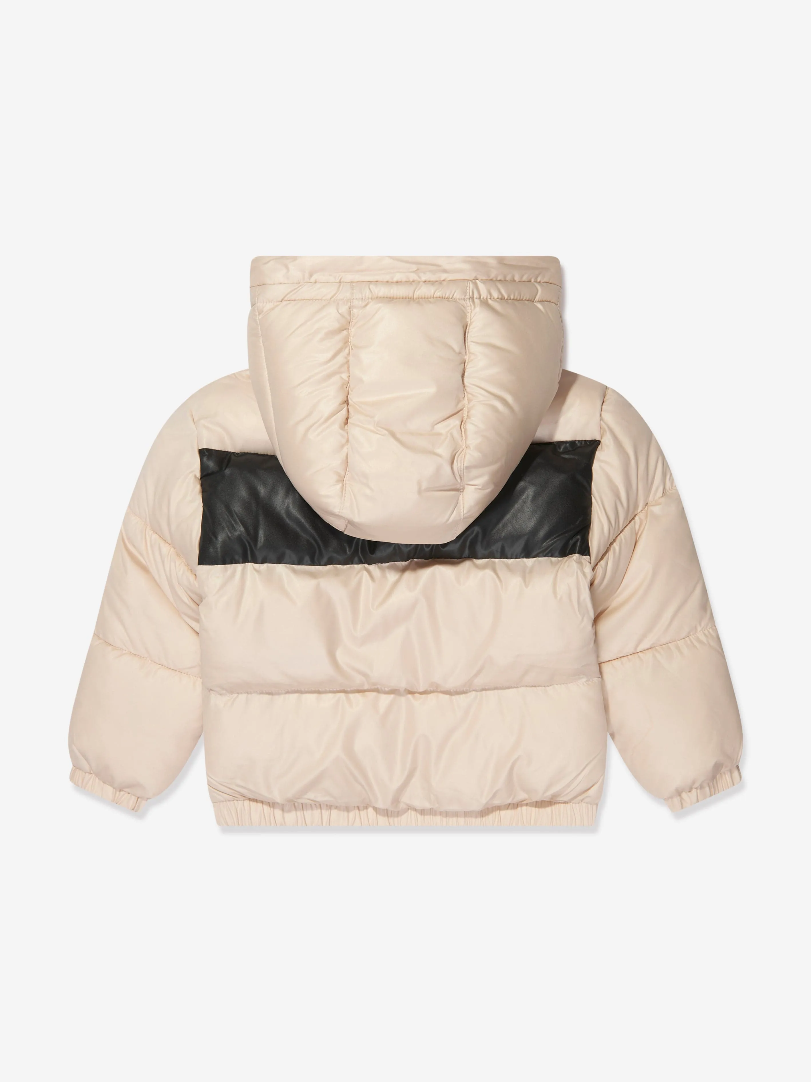 Nike Boys WR Filled Puffer Jacket in Beige