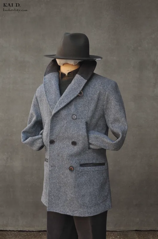 Norton Peacoat -Soft Retro Wool - M